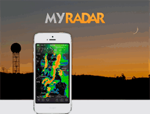 Tablet Screenshot of myradar.com